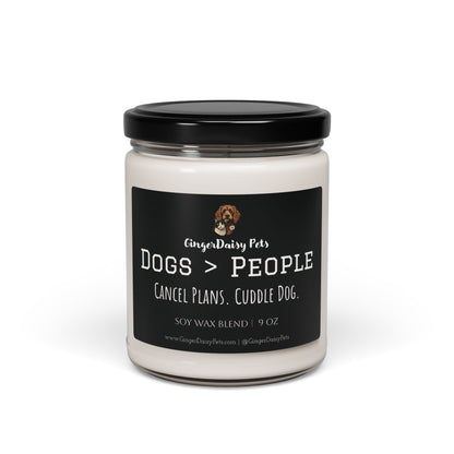 Dogs > People - Soy Candle, 9oz