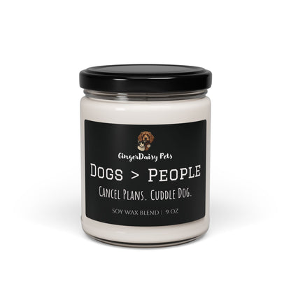 Dogs > People - Soy Candle, 9oz
