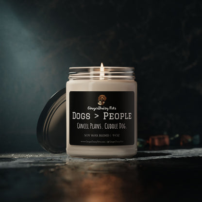 Dogs > People - Soy Candle, 9oz