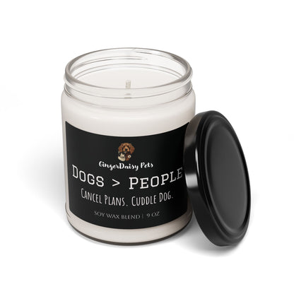 Dogs > People - Soy Candle, 9oz