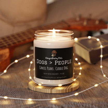 Dogs > People - Soy Candle, 9oz