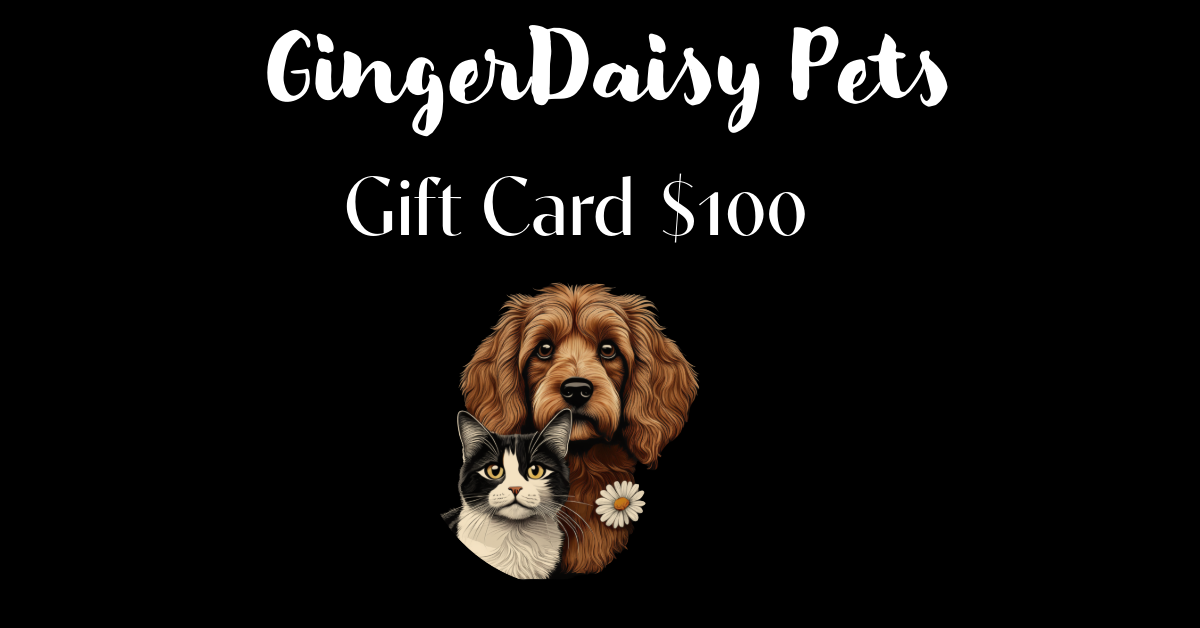 GingerDaisy Pets ~ Gift Card